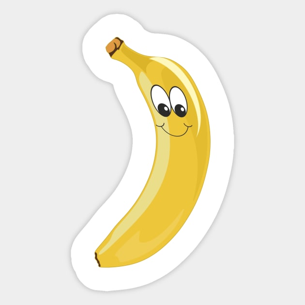 Banana Sticker by Grazia